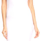 Sakkas Women's Midi Pencil Slim Stretchy  Sleeveless  Solid Dress Made in USA