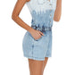 Sakkas Designer Sierra Denim Sleeveless Romper
