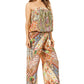 Sakkas Esha Women's Loose Sleeveless Floral Print Boho Casual Summer w/Pockets