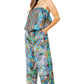 Sakkas Esha Women's Loose Sleeveless Floral Print Boho Casual Summer w/Pockets