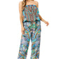 Sakkas Esha Women's Loose Sleeveless Floral Print Boho Casual Summer w/Pockets