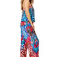 Sakkas Esha Women's Loose Sleeveless Floral Print Boho Casual Summer w/Pockets