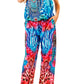 Sakkas Esha Women's Loose Sleeveless Floral Print Boho Casual Summer w/Pockets
