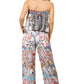 Sakkas Esha Women's Loose Sleeveless Floral Print Boho Casual Summer w/Pockets