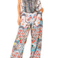 Sakkas Esha Women's Loose Sleeveless Floral Print Boho Casual Summer w/Pockets