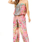 Sakkas Esha Women's Loose Sleeveless Floral Print Boho Casual Summer w/Pockets