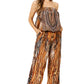 Sakkas Esha Women's Loose Sleeveless Floral Print Boho Casual Summer w/Pockets