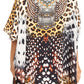 Sakkas Sira Women's Casual Short Sleeve Loose Pullover Mid-Long Oversize Top Tunic