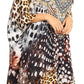 Sakkas Sira Women's Casual Short Sleeve Loose Pullover Mid-Long Oversize Top Tunic