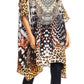 Sakkas Sira Women's Casual Short Sleeve Loose Pullover Mid-Long Oversize Top Tunic