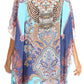 Sakkas Sira Women's Casual Short Sleeve Loose Pullover Mid-Long Oversize Top Tunic