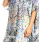 Sakkas Sira Women's Casual Short Sleeve Loose Pullover Mid-Long Oversize Top Tunic