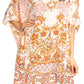 Sakkas Sira Women's Casual Short Sleeve Loose Pullover Mid-Long Oversize Top Tunic