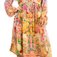 Look Chic in Sakkas Jules Women's Long Sleeve Floral Midi Dress