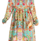 Look Chic in Sakkas Jules Women's Long Sleeve Floral Midi Dress