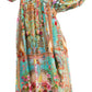 Look Chic in Sakkas Jules Women's Long Sleeve Floral Midi Dress