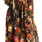 Look Chic in Sakkas Jules Women's Long Sleeve Floral Midi Dress