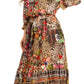 Sakkas Andreas Women's Maxi Dress with Ruffles and Buttons