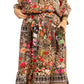 Sakkas Andreas Women's Maxi Dress with Ruffles and Buttons