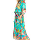 Sakkas Andreas Women's Maxi Dress with Ruffles and Buttons