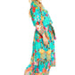 Sakkas Andreas Women's Maxi Dress with Ruffles and Buttons