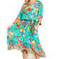 Sakkas Andreas Women's Maxi Dress with Ruffles and Buttons