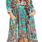 Sakkas Andreas Women's Maxi Dress with Ruffles and Buttons