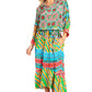 Sakkas Andreas Women's Maxi Dress with Ruffles and Buttons
