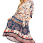 Sakkas Andreas Women's Maxi Dress with Ruffles and Buttons