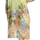 Floral Print Women's Long Sleeve Tunic Dress with Pockets - Sakkas Eloisa