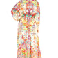 Sakkas Katty Floral Print Women's Boho Maxi Dress