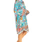 Sakkas Womens Long Sleeves Collared Neck Spring/Summer Short Shirt Dress/Cover-up