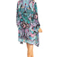 Sakkas Womens Long Sleeves Collared Neck Spring/Summer Short Shirt Dress/Cover-up