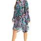 Sakkas Womens Long Sleeves Collared Neck Spring/Summer Short Shirt Dress/Cover-up