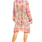 Sakkas Womens Long Sleeves Collared Neck Spring/Summer Short Shirt Dress/Cover-up