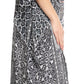 Sakkas Imani V-neck Silky Lightweight Colorful Flowy Rhinestone Kaftan / Cover Up