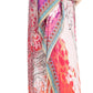Sakkas Imani V-neck Silky Lightweight Colorful Flowy Rhinestone Kaftan / Cover Up