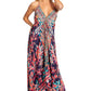 Sakkas Lizi 2025 Womens Maxi High-low Halter Handkerchief Long Dress Beach Party