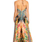 Sakkas Lizi 2025 Womens Maxi High-low Halter Handkerchief Long Dress Beach Party
