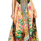 Sakkas Lizi 2025 Womens Maxi High-low Halter Handkerchief Long Dress Beach Party