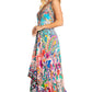 Sakkas Lizi 2025 Womens Maxi High-low Halter Handkerchief Long Dress Beach Party