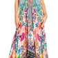 Sakkas Lizi 2025 Womens Maxi High-low Halter Handkerchief Long Dress Beach Party