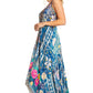 Sakkas Lizi 2025 Womens Maxi High-low Halter Handkerchief Long Dress Beach Party