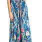 Sakkas Lizi 2025 Womens Maxi High-low Halter Handkerchief Long Dress Beach Party