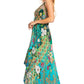 Sakkas Lizi 2025 Womens Maxi High-low Halter Handkerchief Long Dress Beach Party