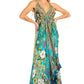 Sakkas Lizi 2025 Womens Maxi High-low Halter Handkerchief Long Dress Beach Party