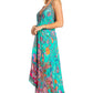 Sakkas Lizi 2025 Womens Maxi High-low Halter Handkerchief Long Dress Beach Party