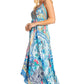 Sakkas Lizi 2025 Womens Maxi High-low Halter Handkerchief Long Dress Beach Party