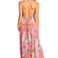 Sakkas Lizi 2025 Womens Maxi High-low Halter Handkerchief Long Dress Beach Party