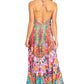 Sakkas Lizi 2025 Womens Maxi High-low Halter Handkerchief Long Dress Beach Party